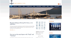 Desktop Screenshot of porthercegnovi.com